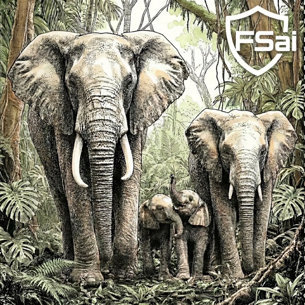 HOME tier elephant